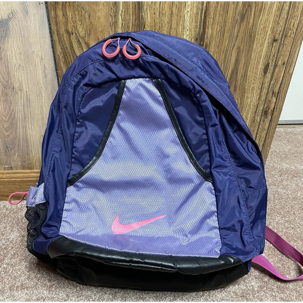 Nike Girls Back Pack RN#56323‎ purple Black Pink Durable